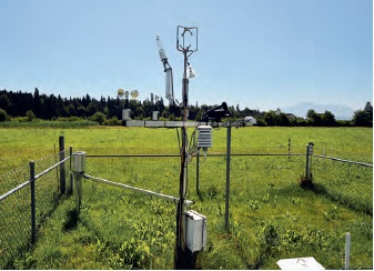 Measurement station at Chamau