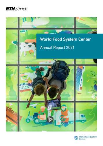 WFSC 2013 Annual Report Cover